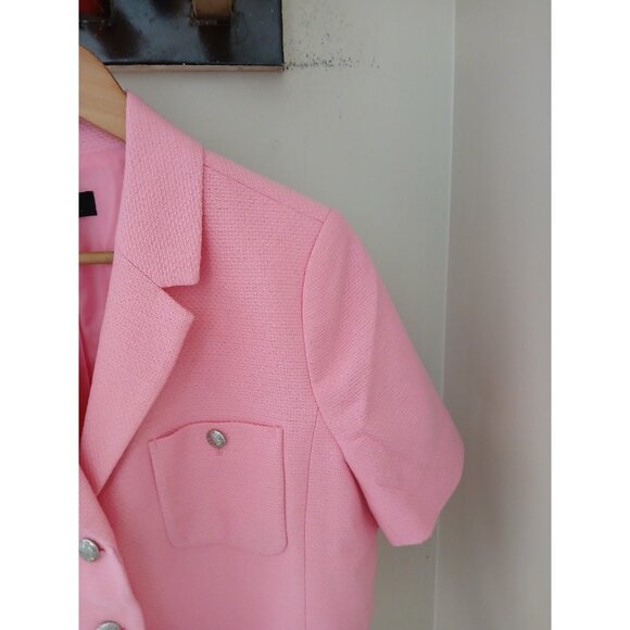 Talbots Tweed Short Sleeve Blazer Jacket - Picture 3 of 10